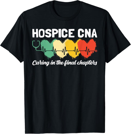 Hospice CNA Certified Nurse Assistant Palliative Care T-Shirt - T-Shirt | Black