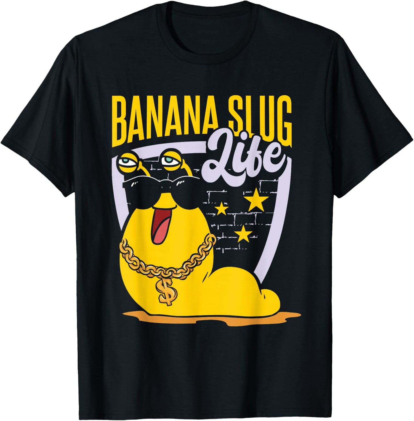 Banana Slug Life T-Shirt - T-Shirt | Black