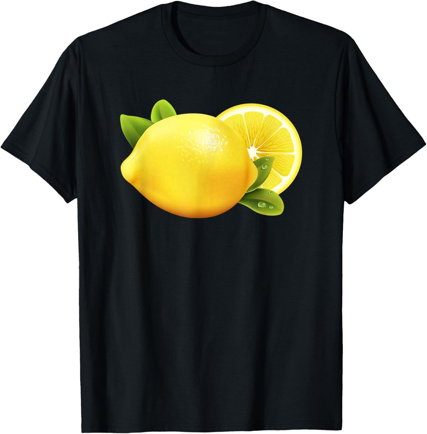 Funny Lemon Halloween Costume Group Funny Lemon Lovers T-Shirt - T-Shirt | Black