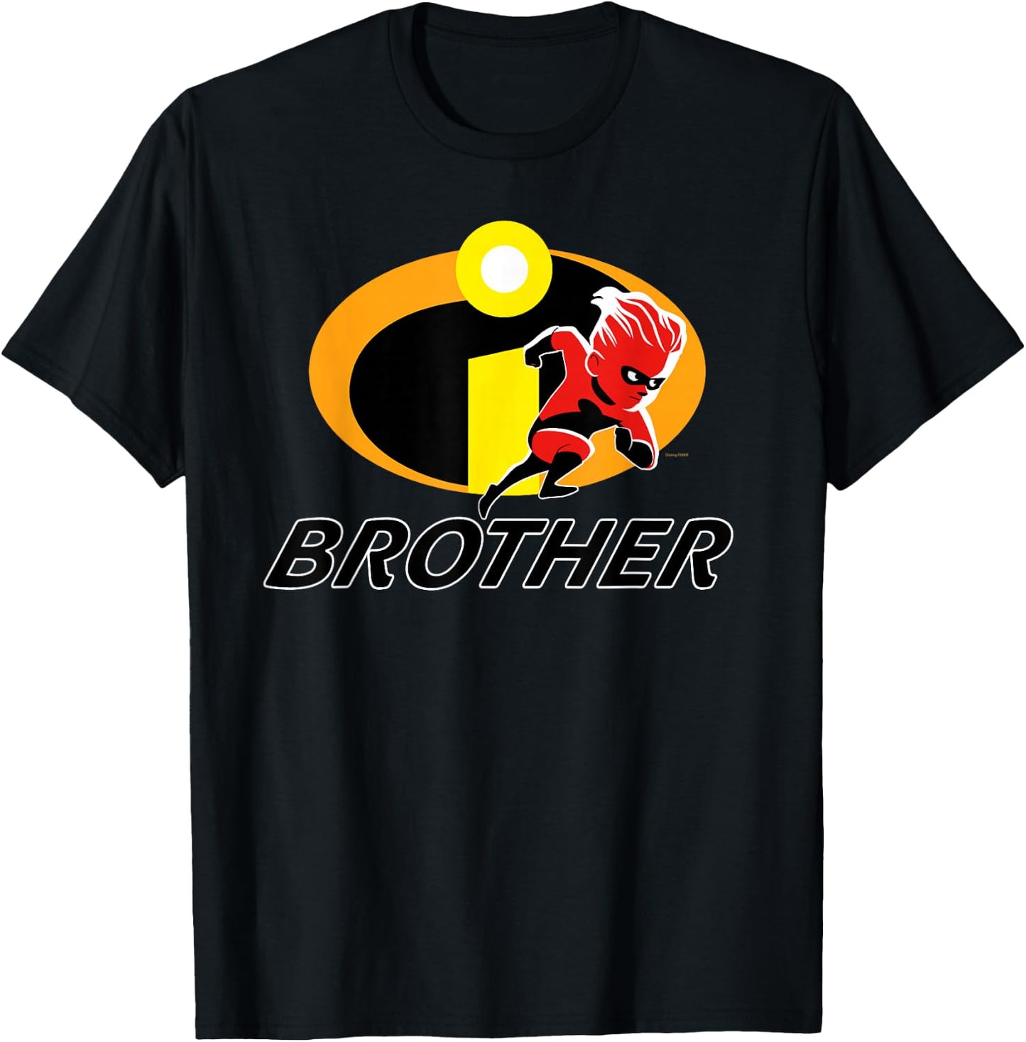 Disney and Pixar's The Incredibles Dash Brother Family T-Shirt - T-Shirt | Black
