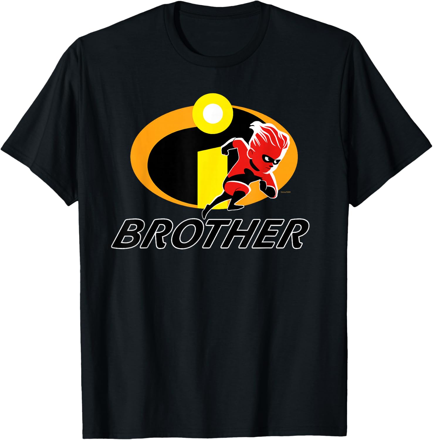 Disney and Pixar's The Incredibles Dash Brother Family T-Shirt - T-Shirt | Black