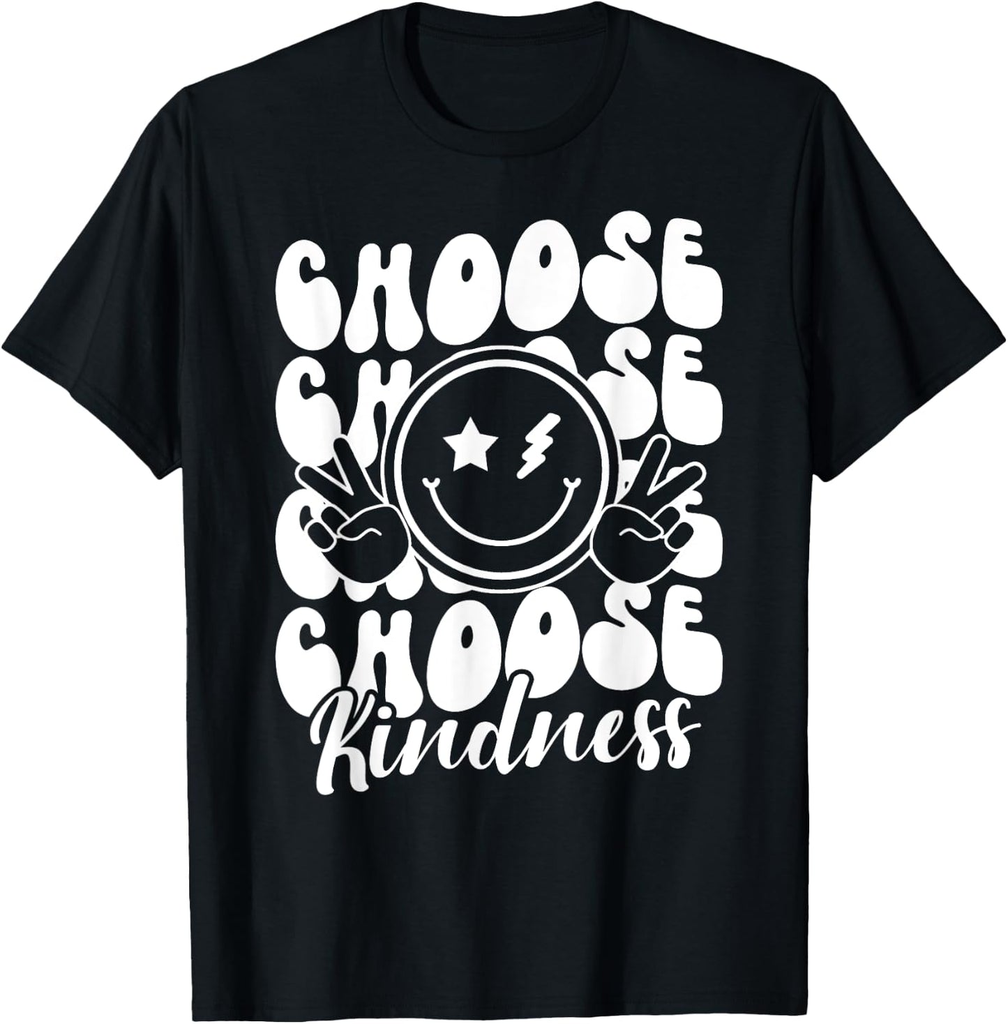 Kindness Matters Anti-Bullying Choose Kind Unity Day Be Kind T-Shirt - T-Shirt | Black