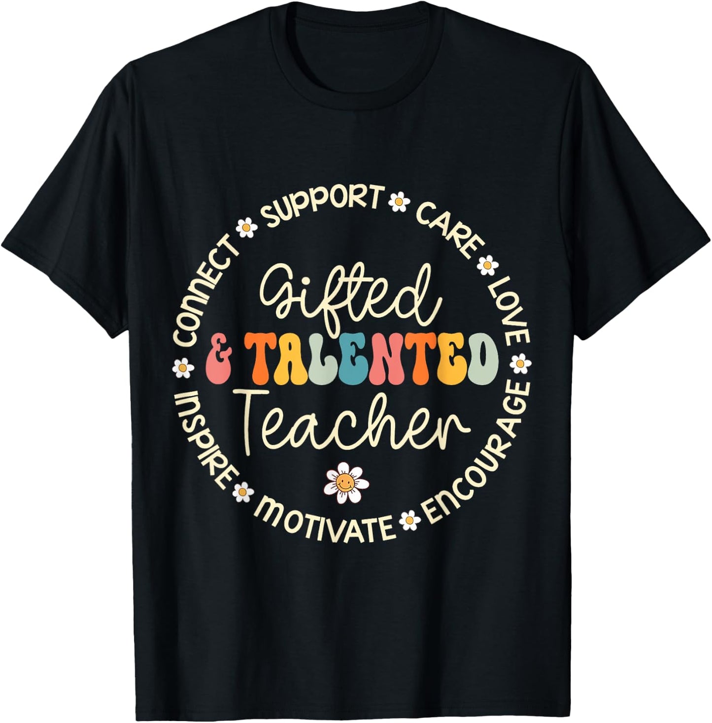 Gifted & Talented Teacher Appreciation Week Back to School Women Kids T-Shirt - T-Shirt | Black