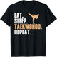 Funny Taekwondo Design For Boys Girls Tae Kwon Do Fighters T-Shirt - T-Shirt | Black