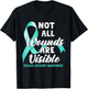 Not All Wounds Are Visible Sexual Assault Awareness T-Shirt - T-Shirt | Black