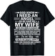 He Gave Me My Wife She Was Born In August T-Shirt - T-Shirt | Black