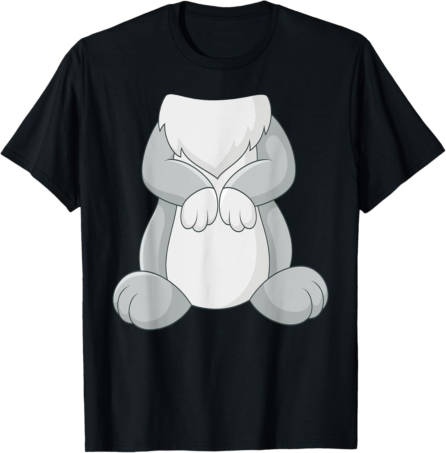 Rabbit Bunny Rabbit Costume Shirt T-Shirt - T-Shirt | Black