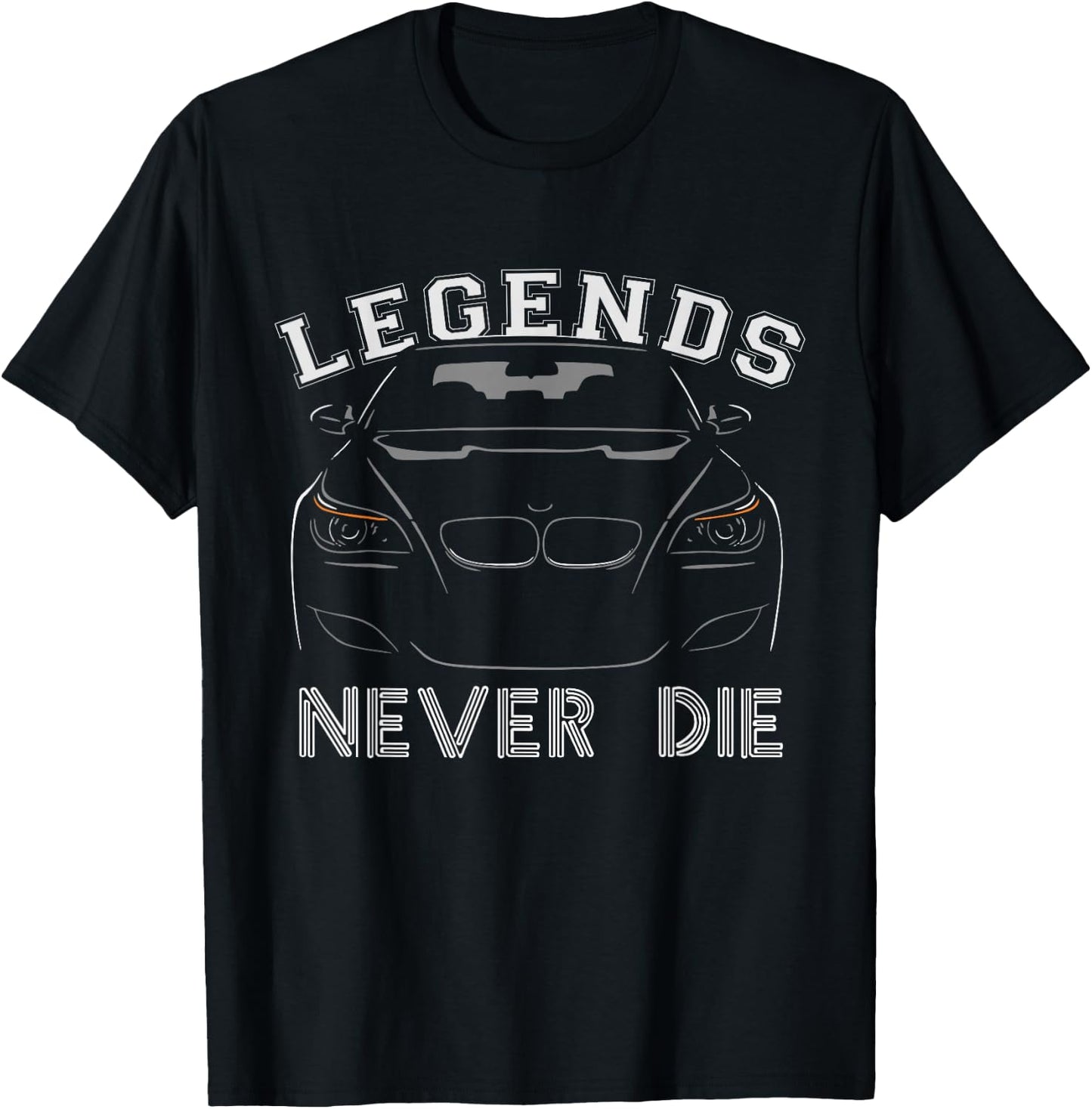 E60 5 series - Legends never die T-Shirt - T-Shirt | Black