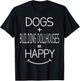 Dog Owner - Funny Building Dollhouses Lover T-Shirt - T-Shirt | Black