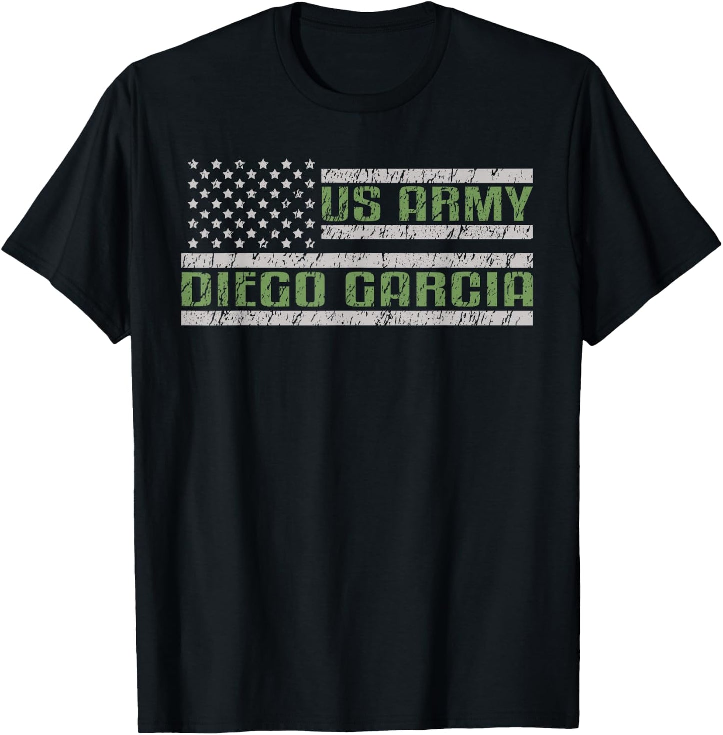 Diego Garcia US Military Installation Army Base T-Shirt - T-Shirt | Black
