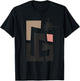 Contemporary Abstract Art T-Shirt - T-Shirt | Black