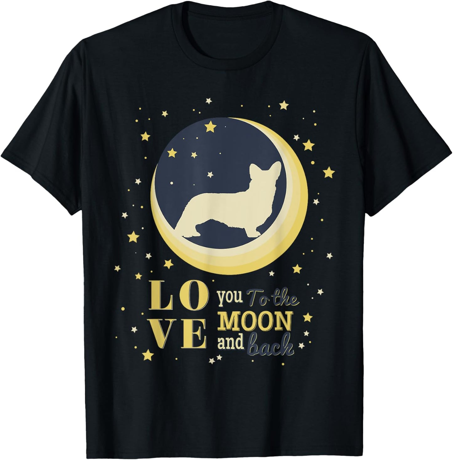 Welsh Corgi Pembroke Welsh Corgi Cardigan T-Shirt - T-Shirt | Black