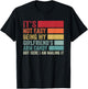 It's Not Easy Being My Girlfriend's Arm Candy Fathers Day T-Shirt - T-Shirt | Black