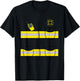Firefighter Costume DIY Halloween Costume Easy Uniform T-Shirt - T-Shirt | Black