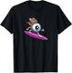 Surfing Eyeball - by Emek Artman T-Shirt - T-Shirt | Black