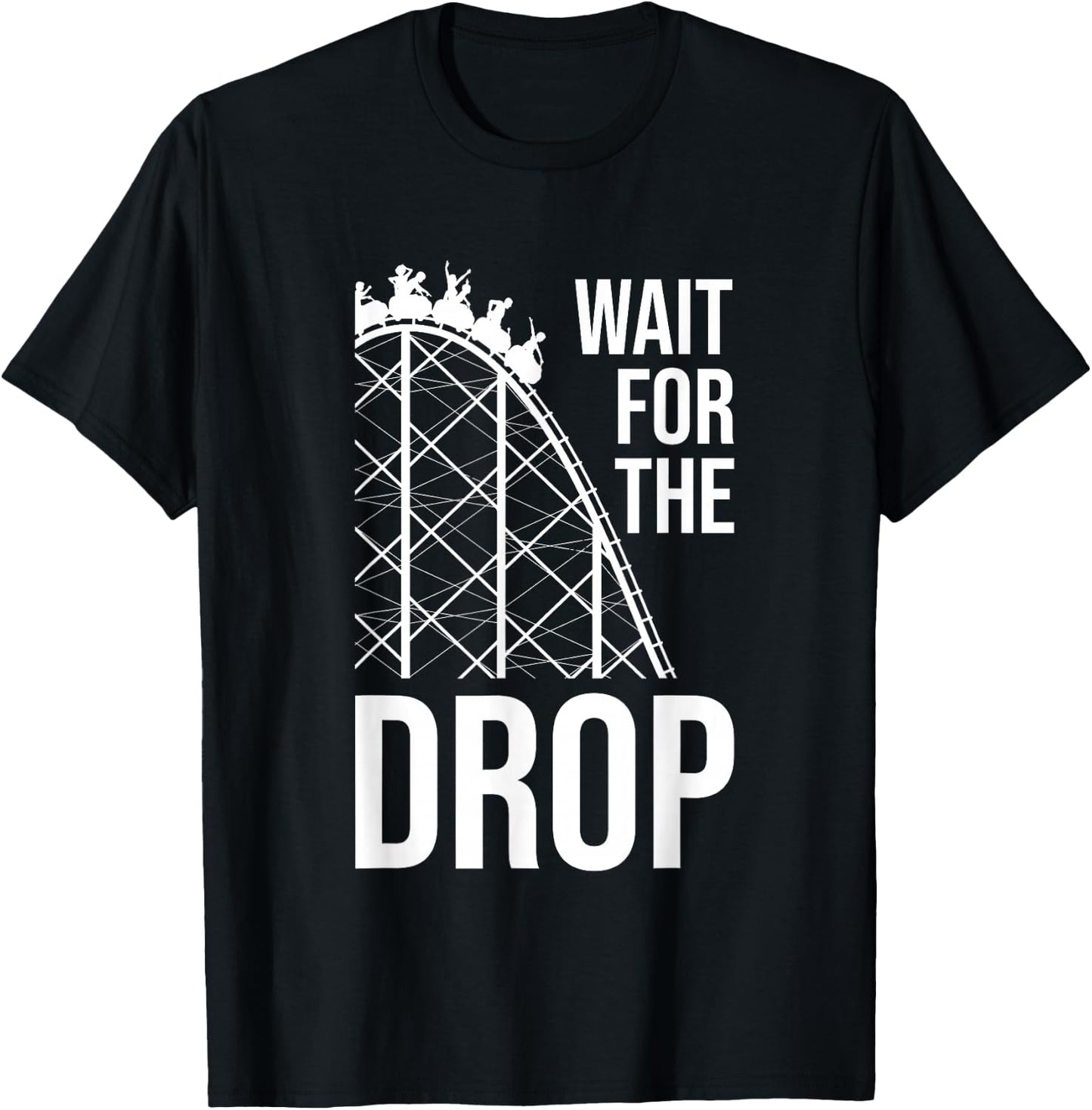 Carnival Ride Operator Best Roller Coaster Gifts Funny Roller Coaster Designs Kids Boys Girls Amusement Park Black T-Shirt - T-Shirt | Black