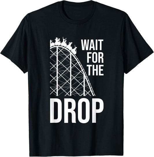 Carnival Ride Operator Best Roller Coaster Gifts Funny Roller Coaster Designs Kids Boys Girls Amusement Park Black T-Shirt - T-Shirt | Black