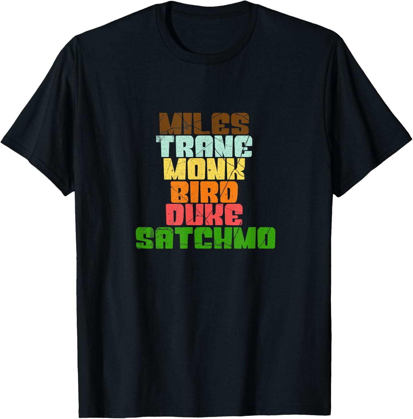 Famous Jazz Miles Coltrane Monk - Orchestra We Gonna Blow T-Shirt - T-Shirt | Black