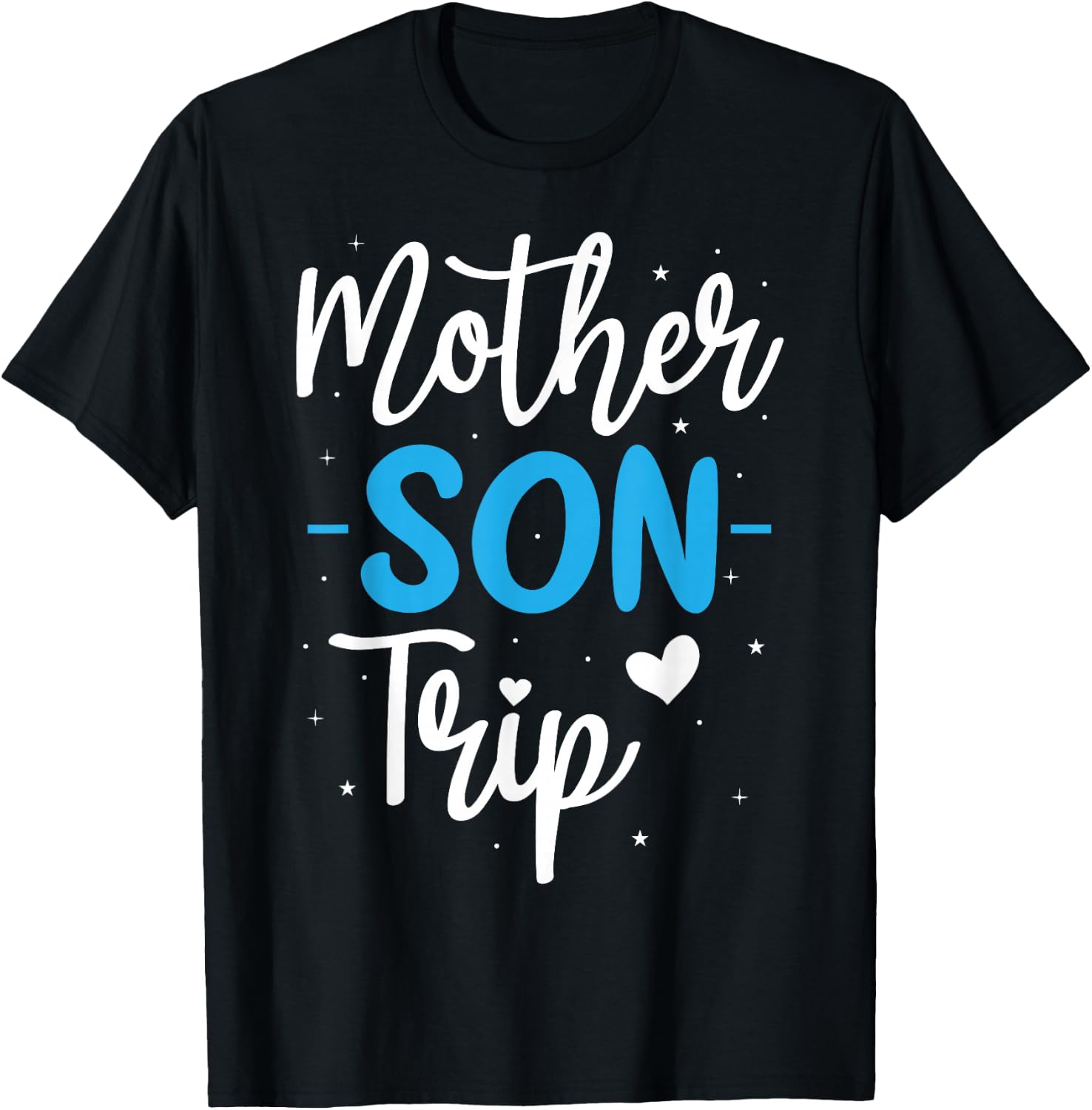 Mother Son Trip Summer Family Vacation Trip Cruise Beach T-Shirt - T-Shirt | Black