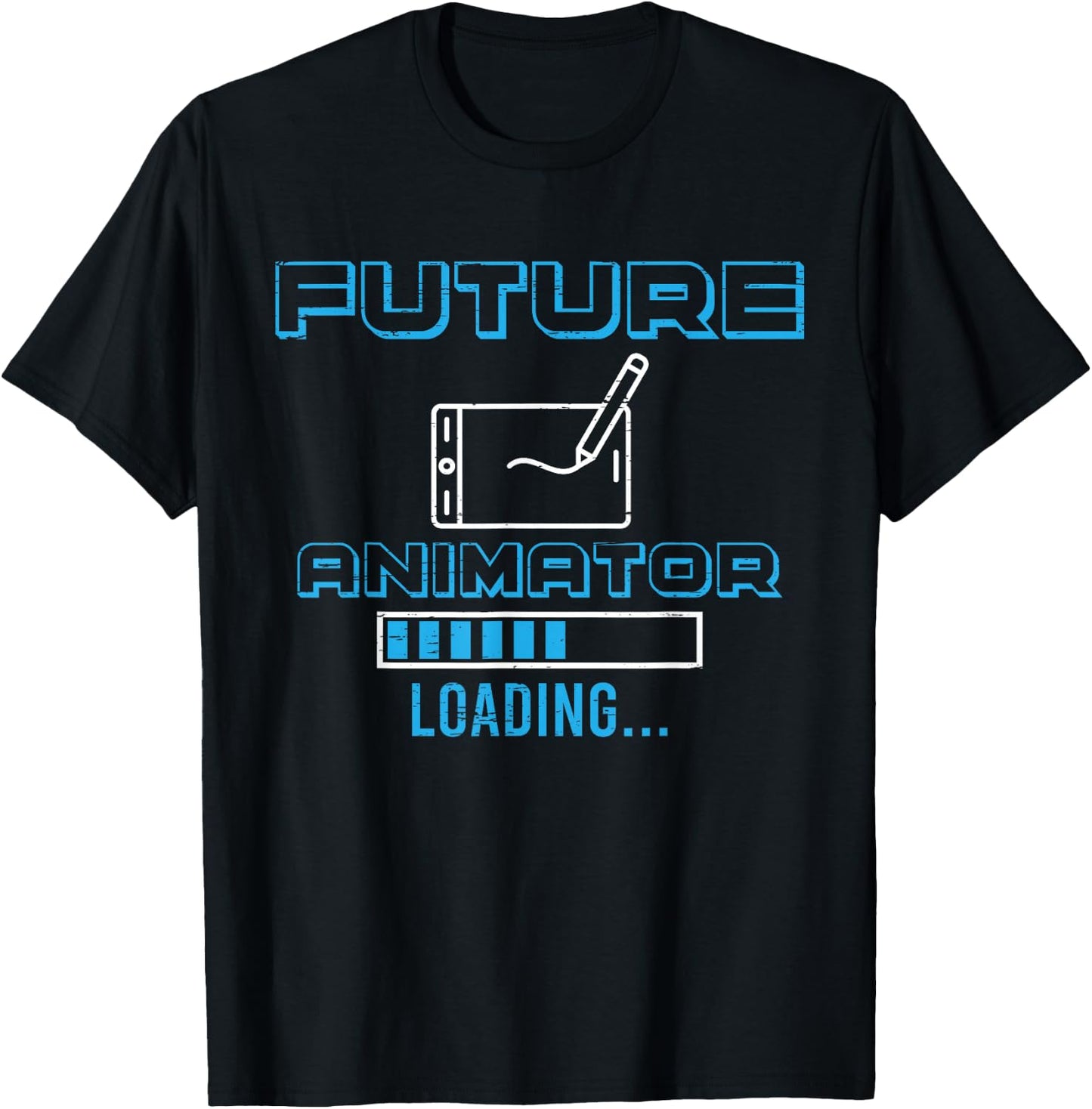 Future Animator Animation Sketch Digital Media T-Shirt - T-Shirt | Black