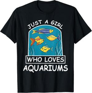 Aquarist Aquarium Tech Aquarium Fishkeeping Fish T-Shirt - T-Shirt | Black