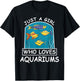 Aquarist Aquarium Tech Aquarium Fishkeeping Fish T-Shirt - T-Shirt | Black