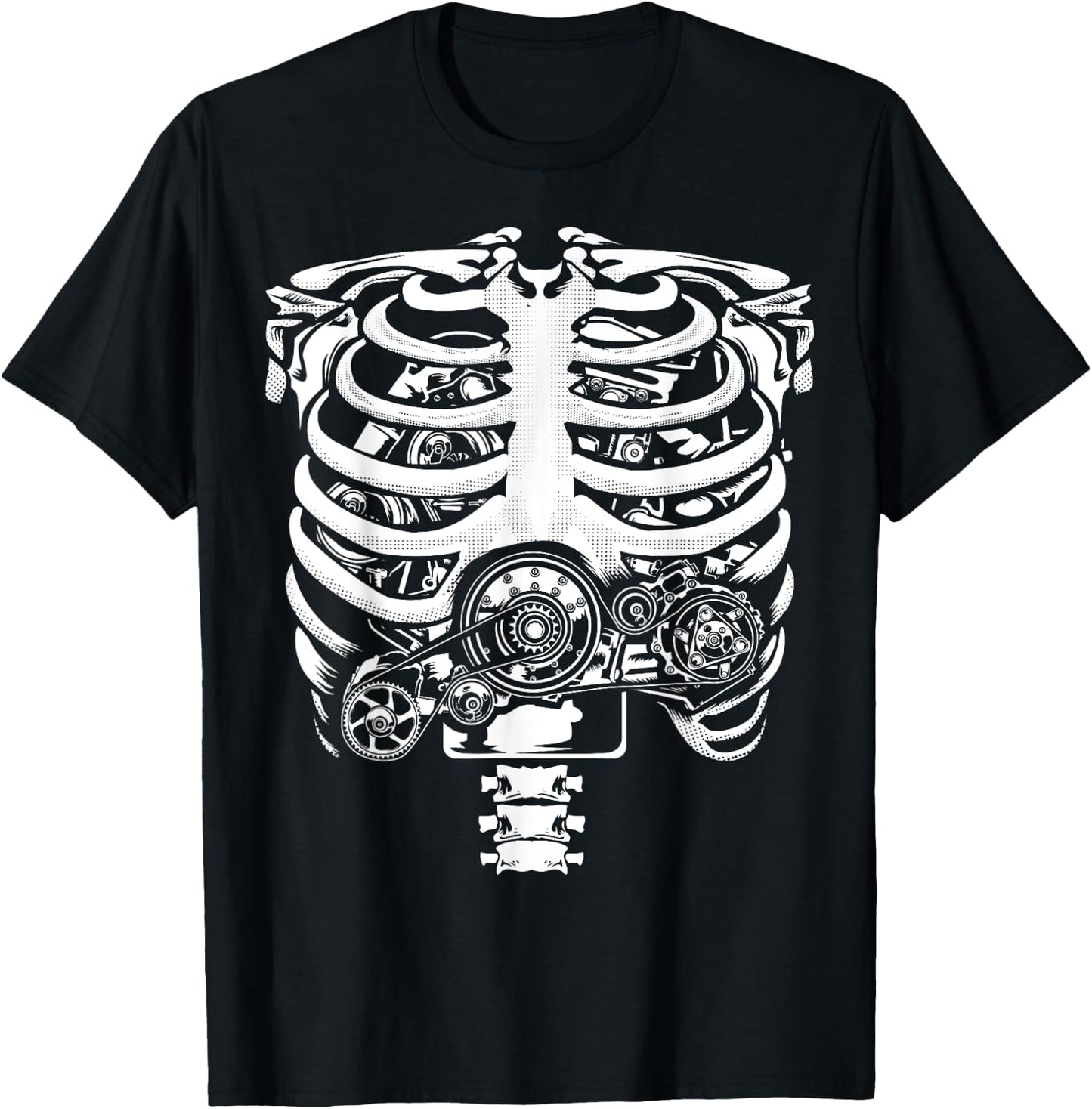 Funny Mechanic Designs Dad Car Enthusiasts Engineers T-Shirt - T-Shirt | Black