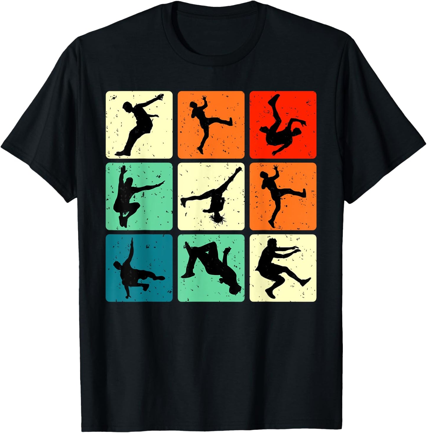 Break Dancing Retro Bboying Street Dance Hip Hop Break Dance T-Shirt - T-Shirt | Black