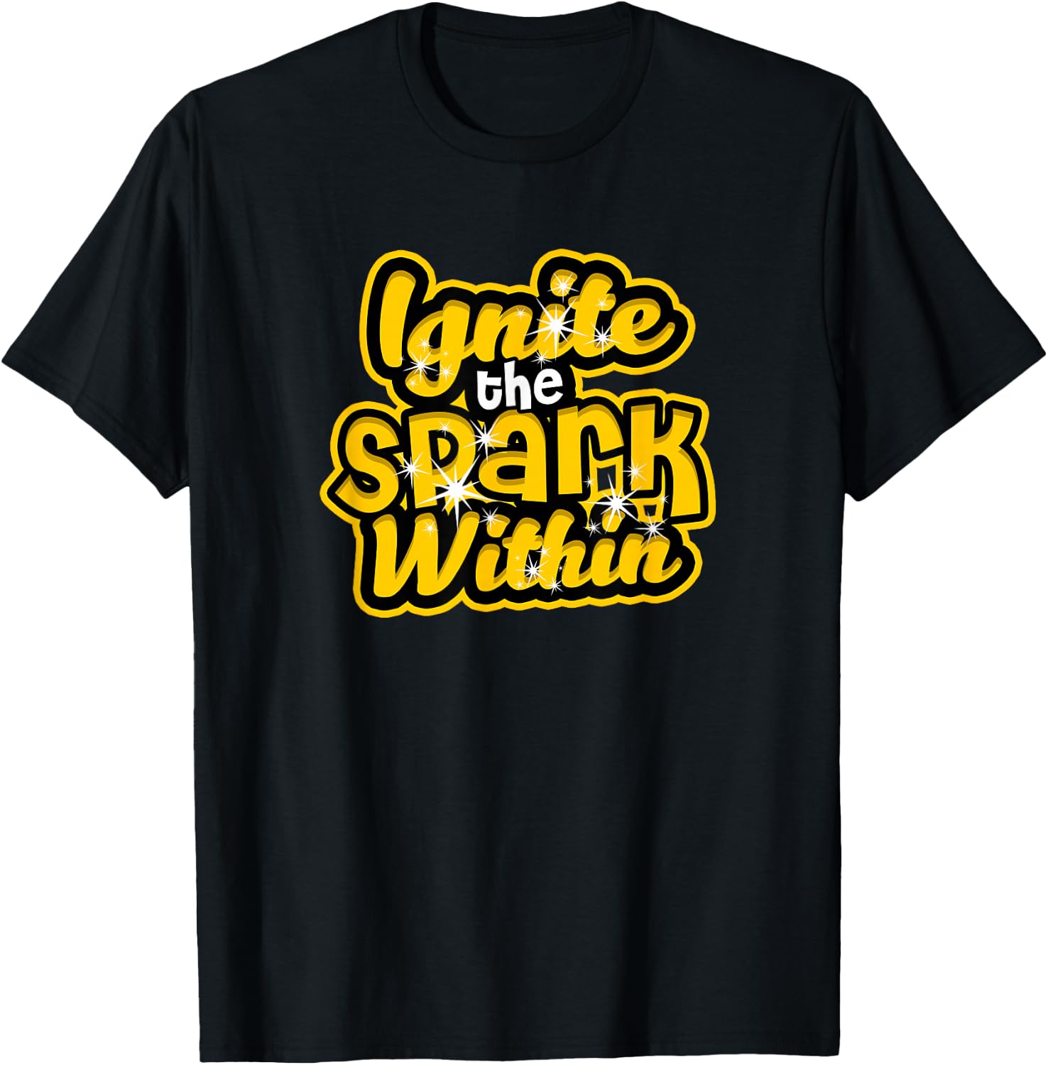 Ignite the Spark Within - Spark T-Shirt - T-Shirt | Black
