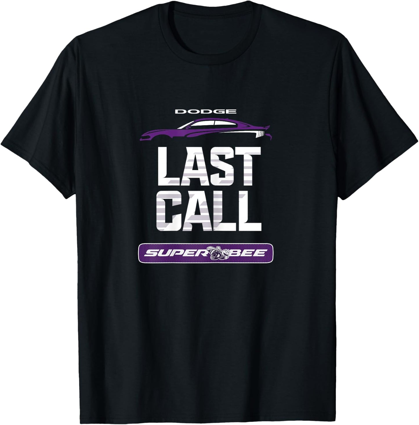 Dodge Charger Super Bee, Last Call T-Shirt - T-Shirt | Black