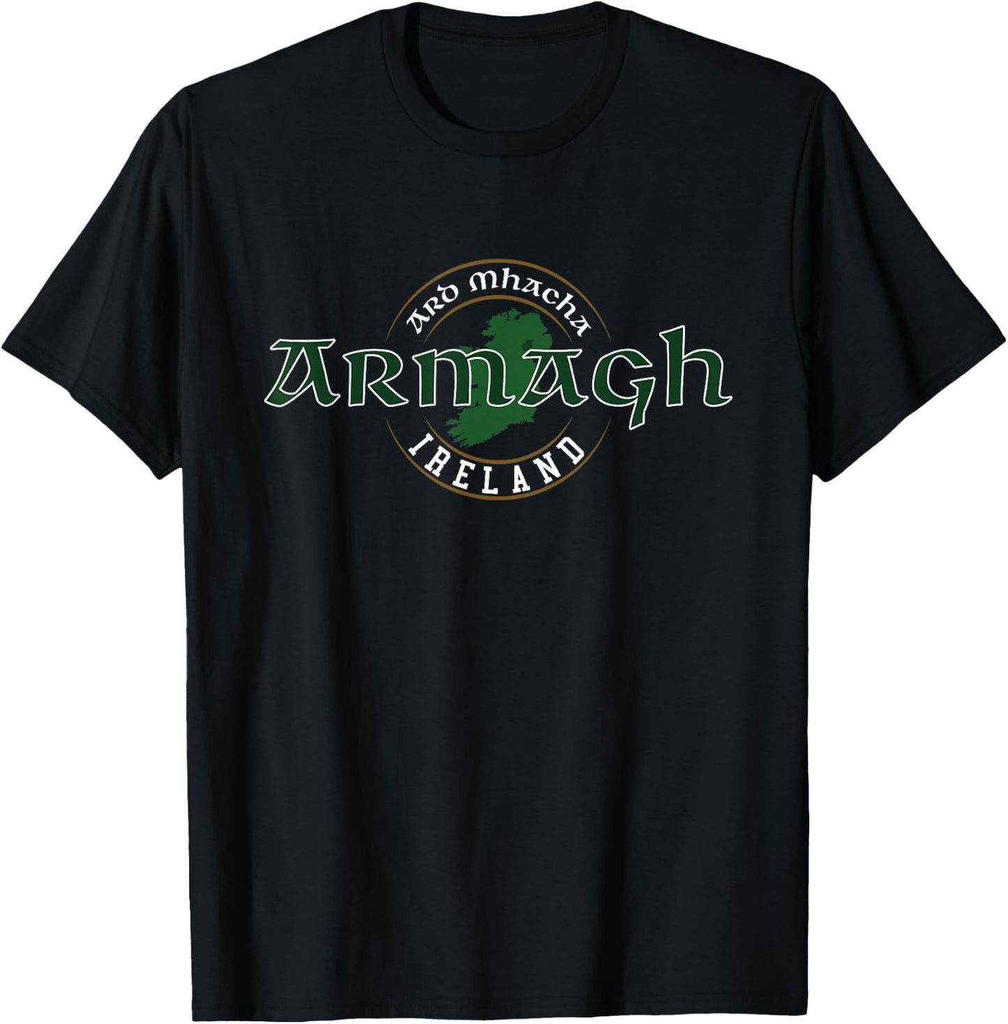 Armagh Ireland Irish T-Shirt - T-Shirt | Black