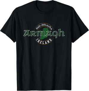 Armagh Ireland Irish T-Shirt - T-Shirt | Black