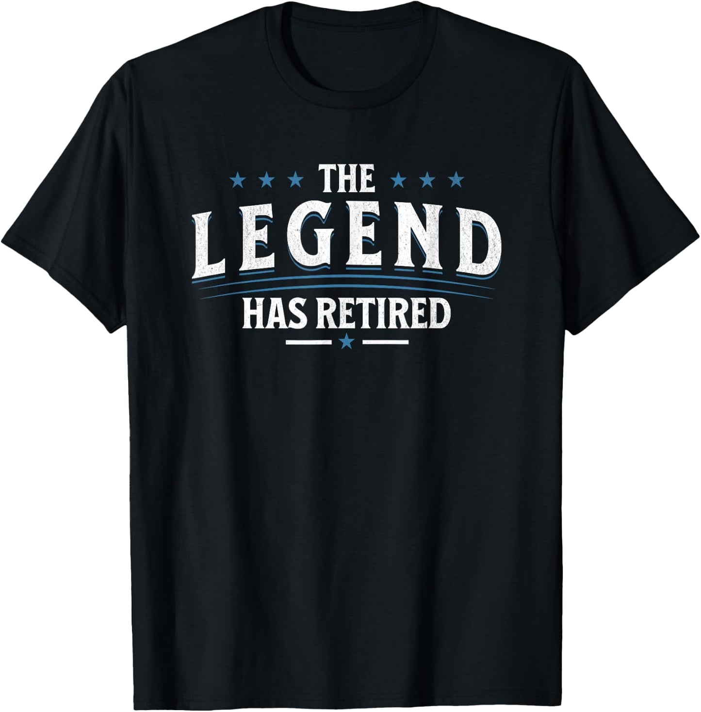 The Legend has Retired T-Shirt - T-Shirt | Black