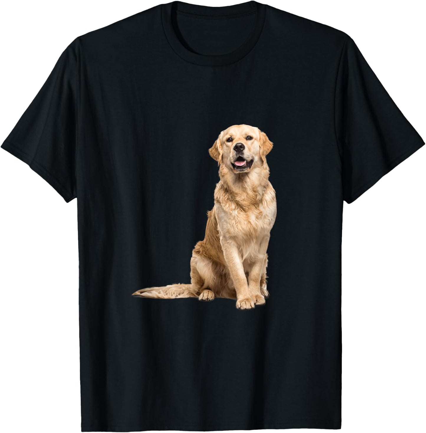 Golden Retriever T-Shirt - T-Shirt | Black