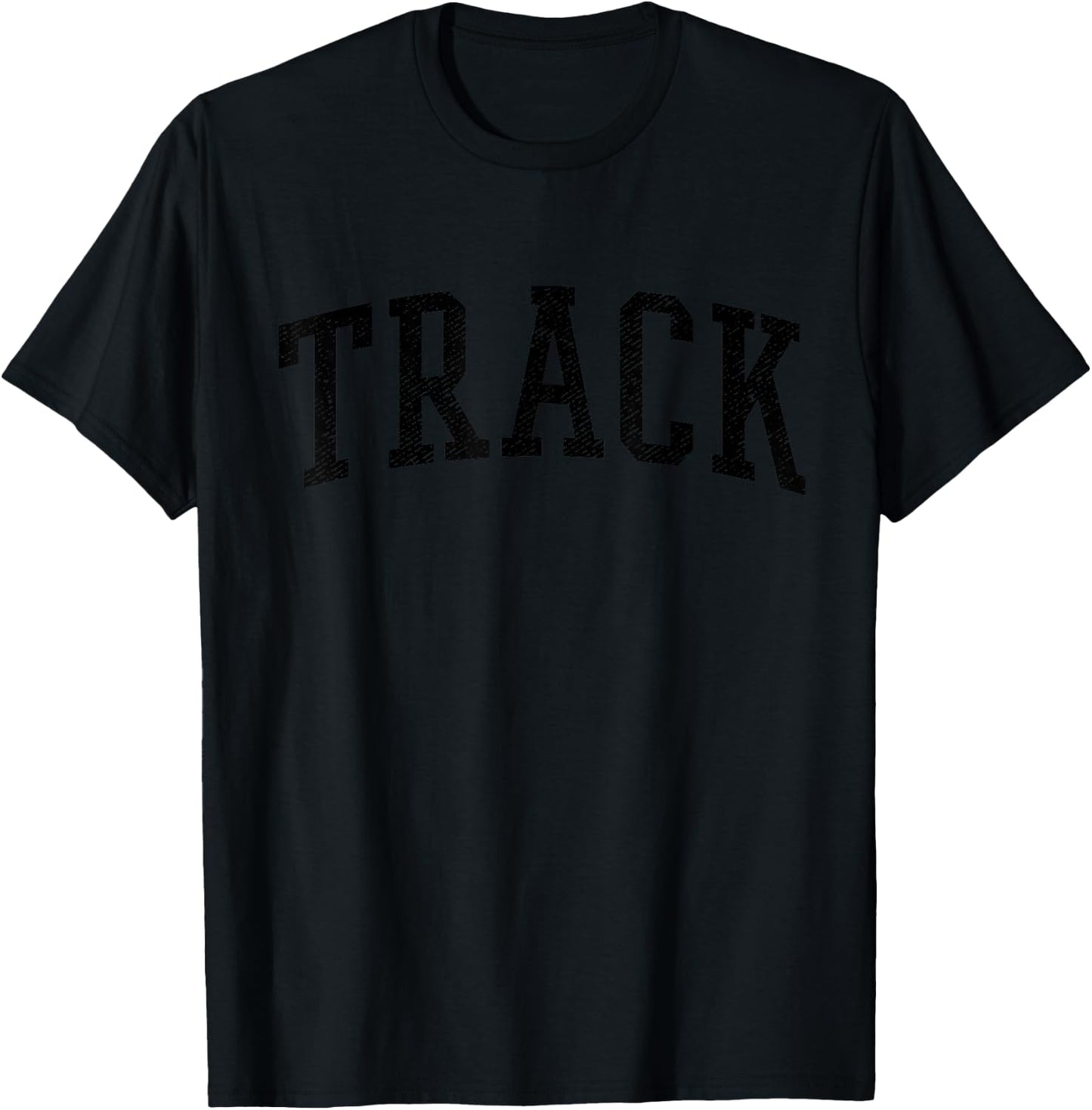 Vintage Track and Field T-Shirt - T-Shirt | Black