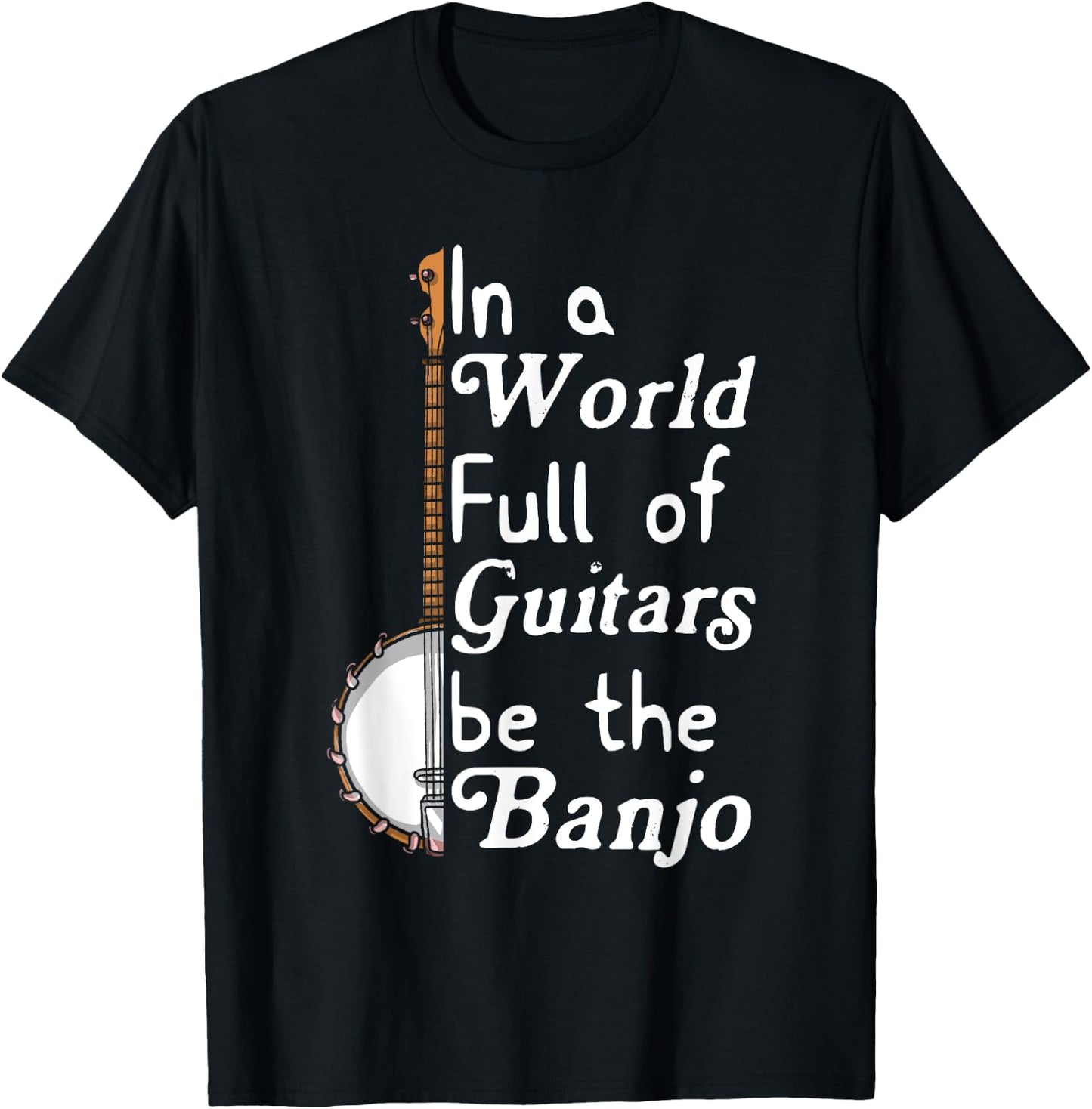 Banjo Bluebird Tennesse Mandolin Bluegrass T-Shirt - T-Shirt | Black