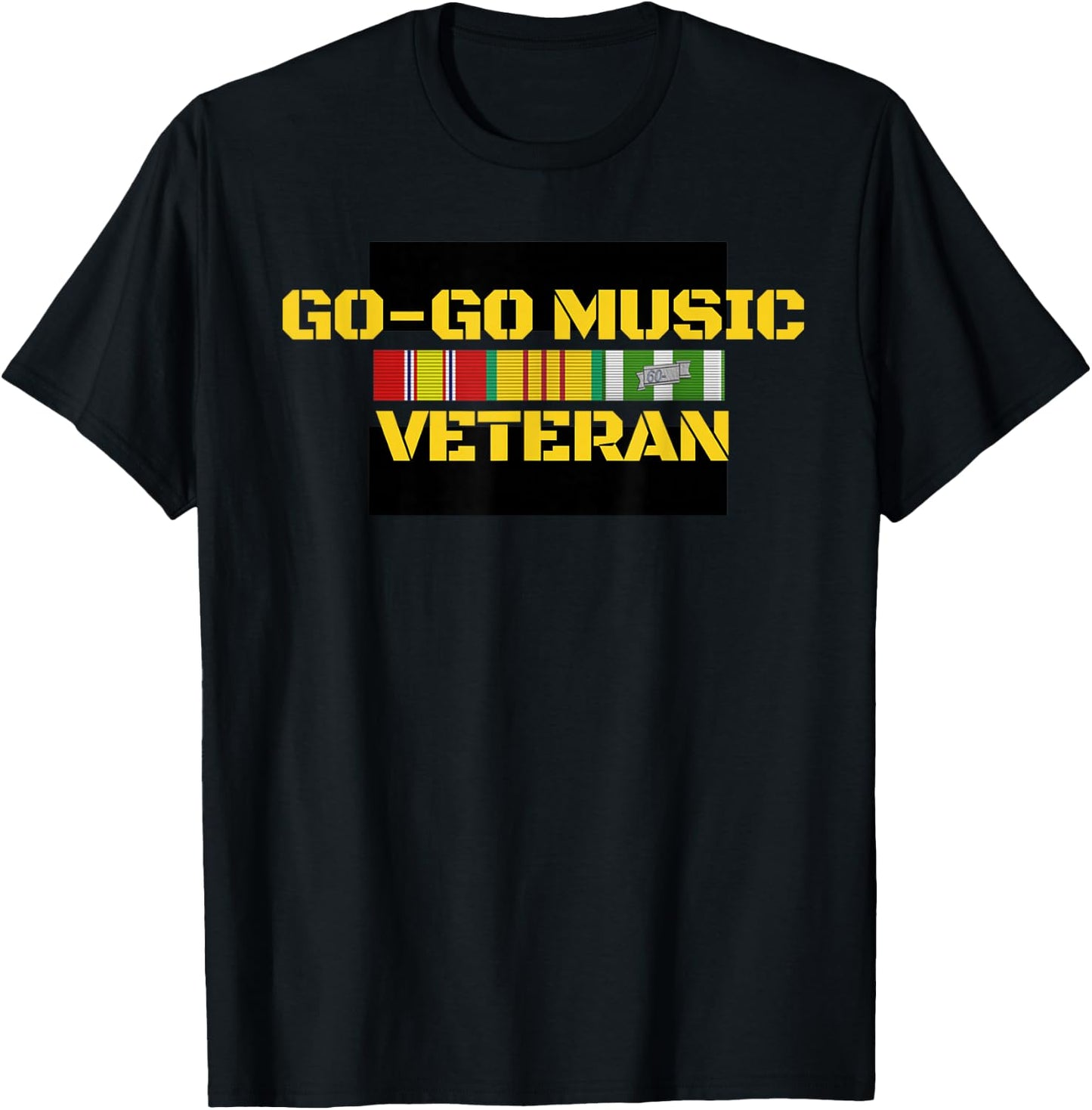 Go-Go Music Veteran Go Go DC Culture DMV T-Shirt - T-Shirt | Black