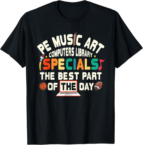 PE Music Art Special Teacher Specials Computers Library Men Women