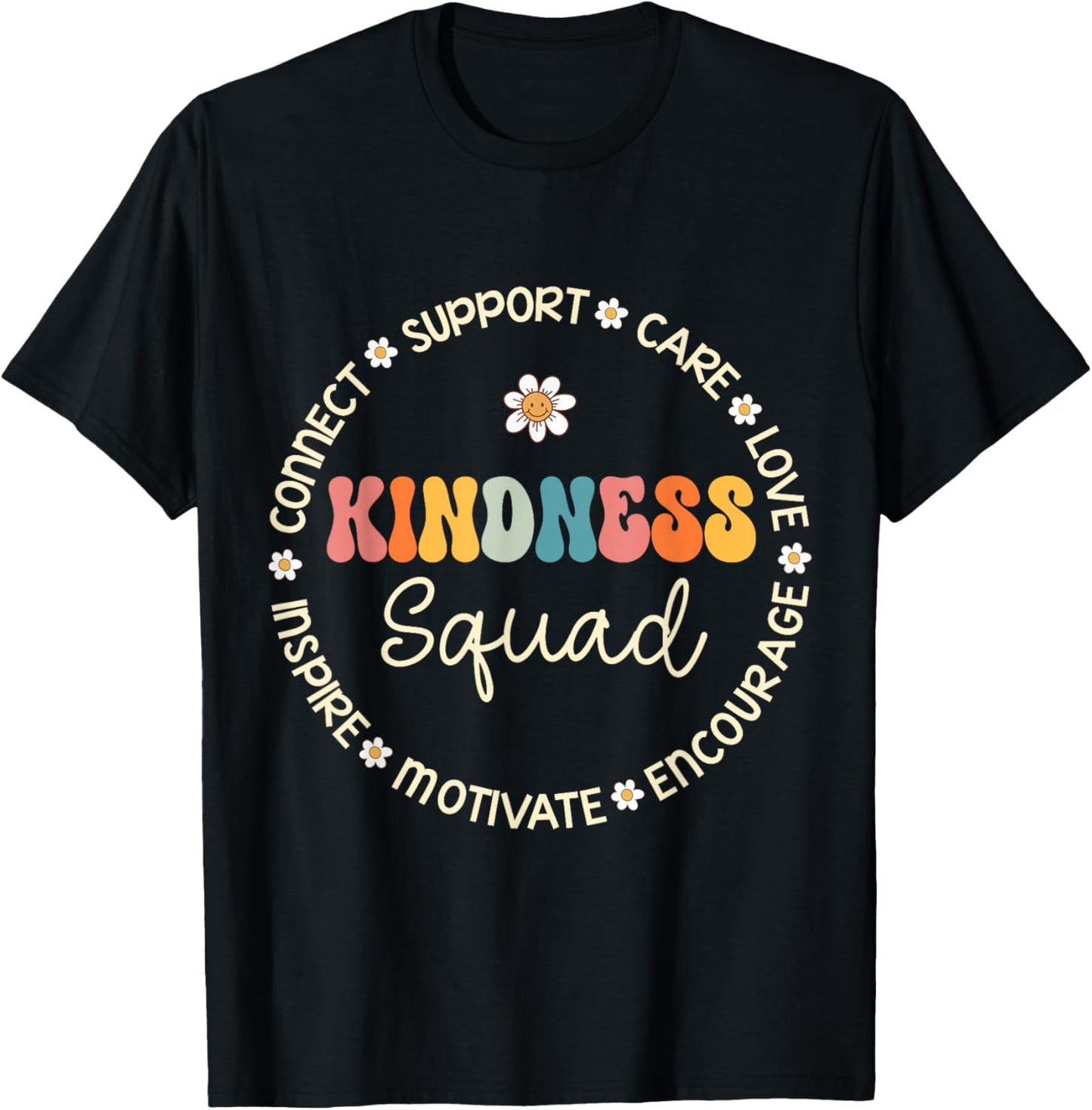 Kindness Squad Appreciation Week Back to School T-Shirt - T-Shirt | Black