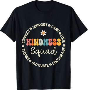 Kindness Squad Appreciation Week Back to School T-Shirt - T-Shirt | Black
