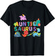 Auntie Saurus Rawr Dinosaur Family Matching T-Shirt - T-Shirt | Black