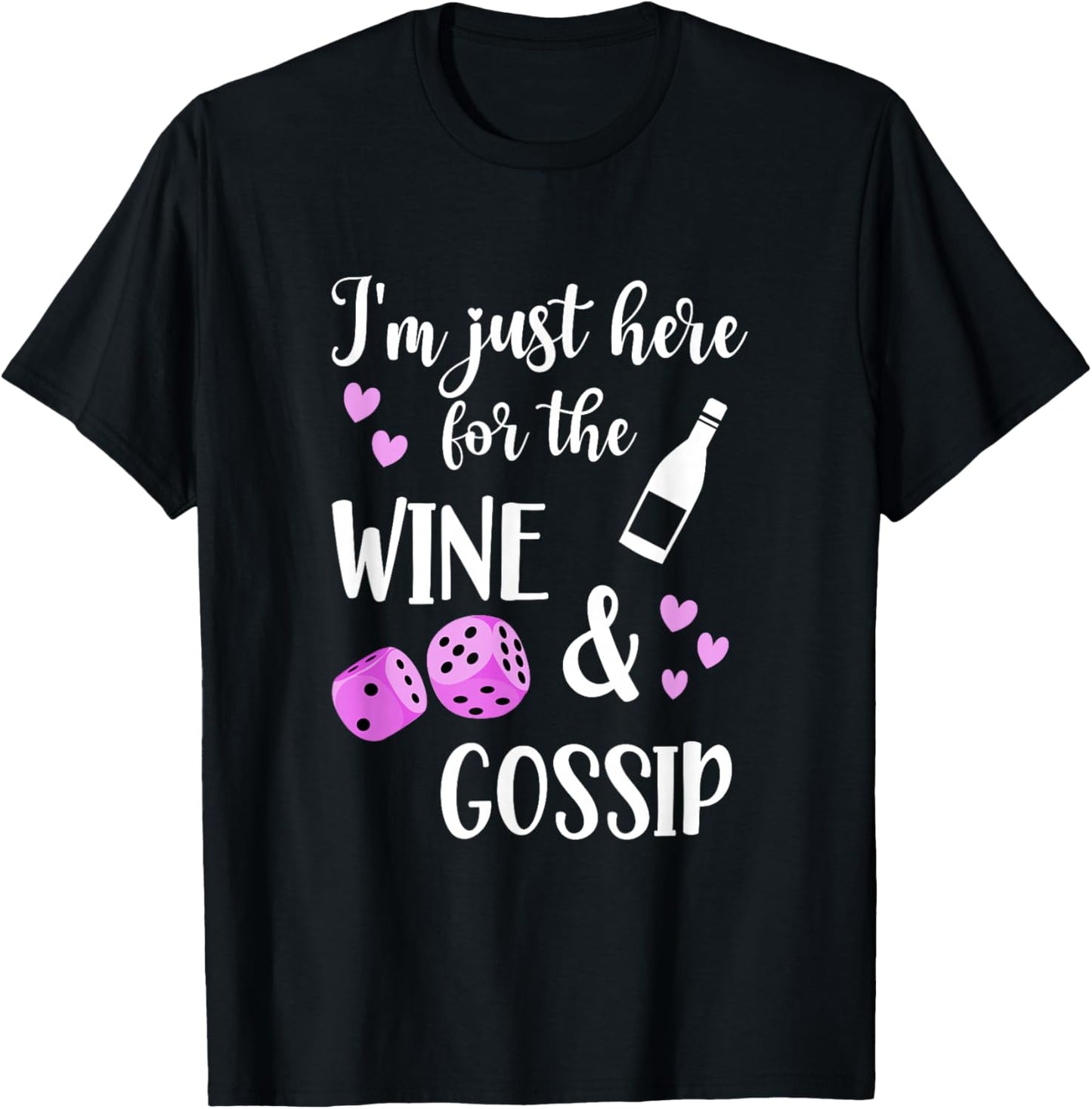 Bunco Game Night T-Shirt - T-Shirt | Black