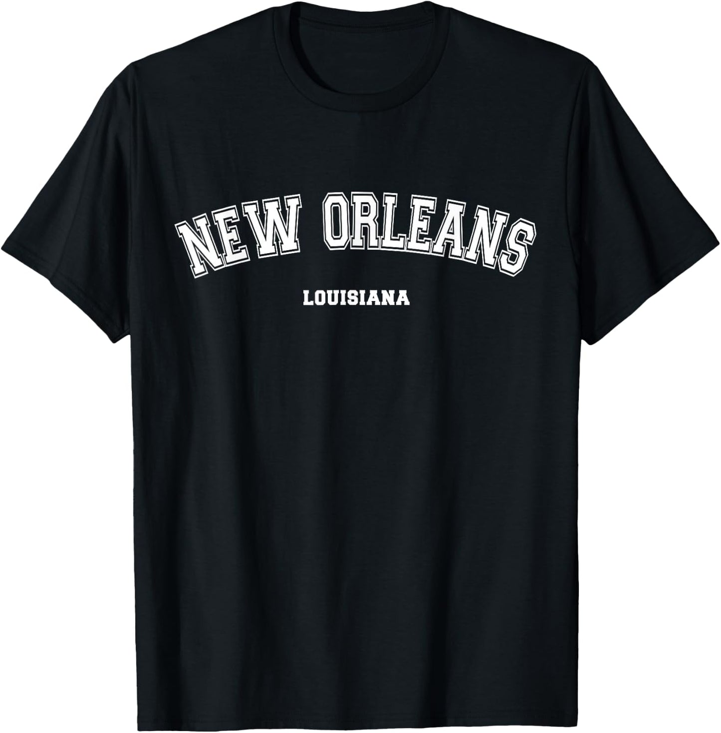 New Orleans Louisiana T-Shirt - T-Shirt | Black