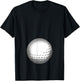 Funny Golf Player Baby Belly Mum T-Shirt - T-Shirt | Black