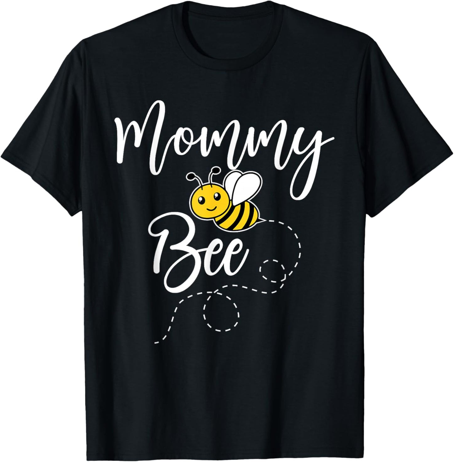 Mommy Of The Bee Day Girl Hive Family Matching Birthday T-Shirt - T-Shirt | Black