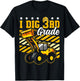 I Dig 3rd Grade Bulldozer Funny Construction Back to School T-Shirt - T-Shirt | Black