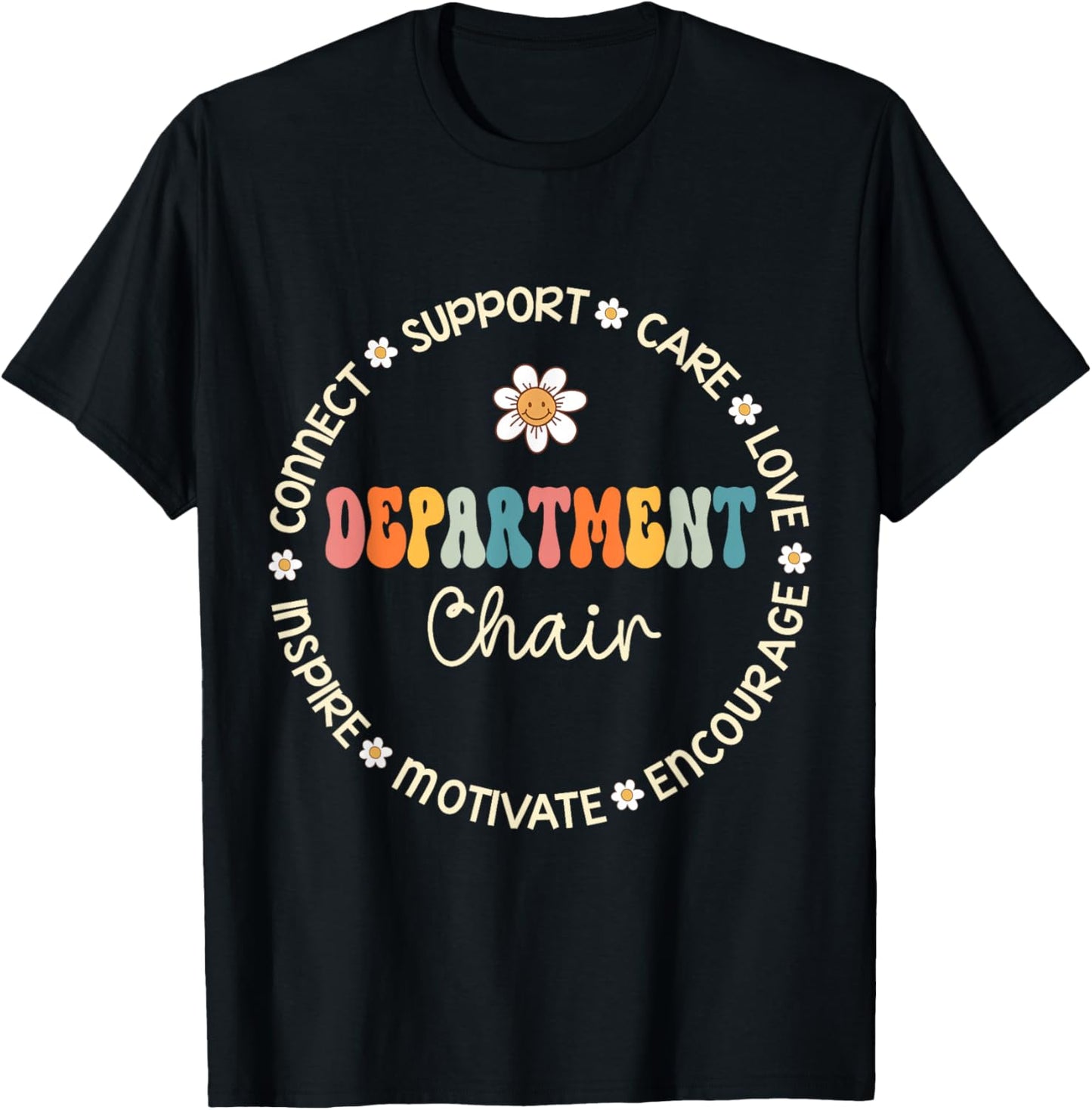 Department Chair Appreciation Week Back to School T-Shirt - T-Shirt | Black