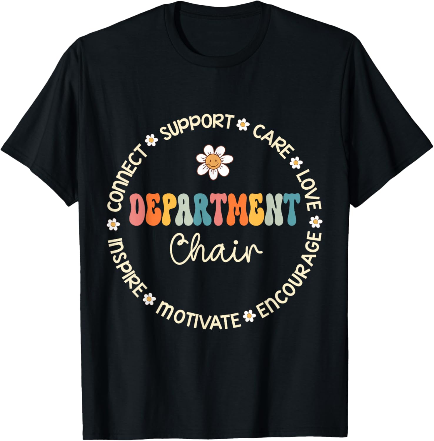 Department Chair Appreciation Week Back to School T-Shirt - T-Shirt | Black