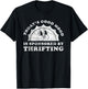 Funny Cute Retro Vintage Thrifting T-Shirt - T-Shirt | Black