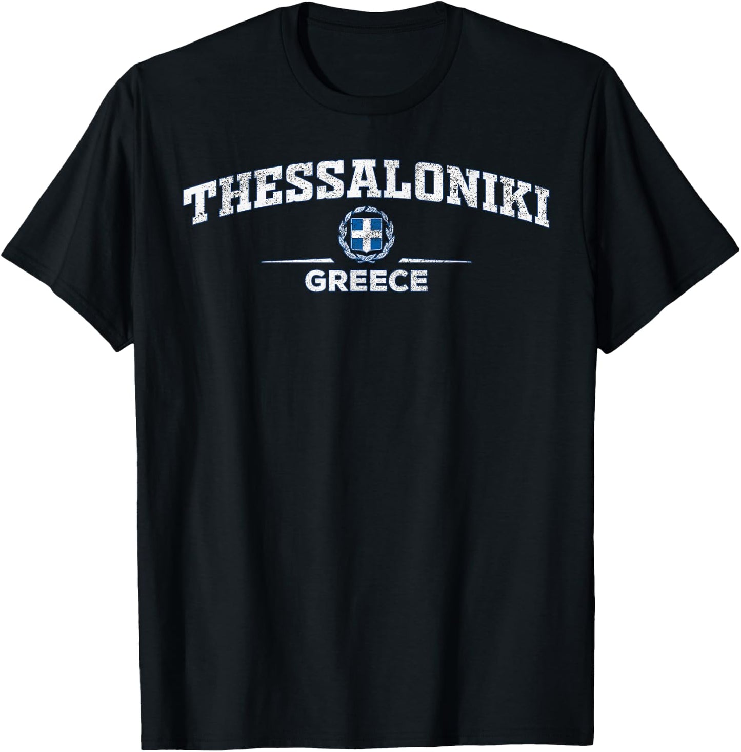 Thessaloniki Greece T-Shirt - T-Shirt | Black